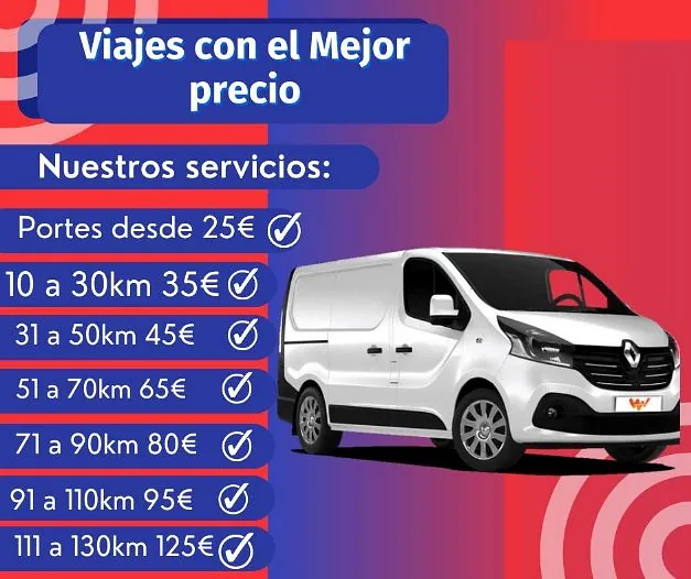 Betancort Transportes precios de los viajes